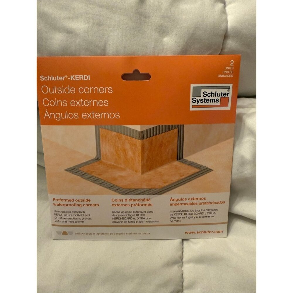 Schluter outside corners